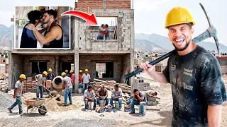 LLEVO A JUANITO A TRABAJAR CON LOS ALBAÑILES Y TERMINA EN FIESTA || ALFREDO VALENZUELA