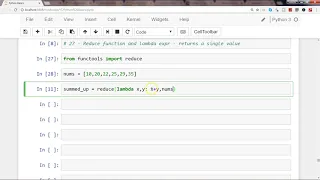 Python 3 Programming Tutorial Python lambda function with Reduce function