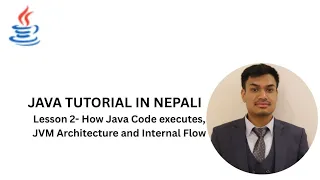 How Java Code Executes JVM Architecture Explained Workflow Java Tutorial Lesson 2 Nepali