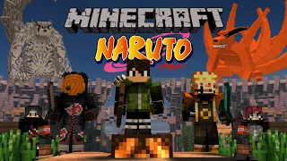 24 JAM DI DUNIA NARUTO SHIPPUDEN DI MINECRAFT !!!