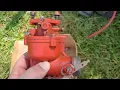 Homelite Briggs and Stratton 8hp generator won t run properly It s running rich 190000 L head eng