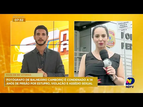 Fotógrafo de Camboriú é condenado a 14 anos de prisão por estupro, violação e assédio sexual