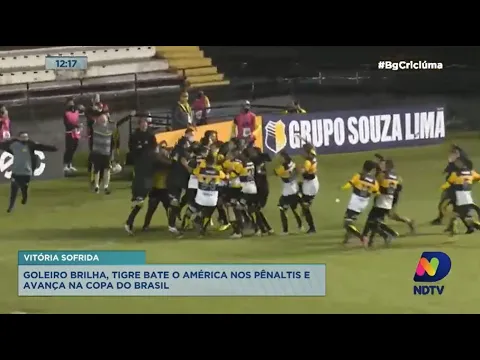 Criciúma vence o América Mineiro e avança para as oitavas de final da Copa do Brasil