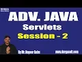 ADV JAVA - SERVLETS Session