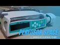 B BRAUN Perfusor Space Syringe Pump How to Setup How to use Bolus Stacking Pole clamp