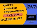 factorial using recursion in java recursion in java programming