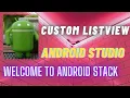 Custom ListView in Android with Image and Text Custom ListView with BaseAdapter Custom ListView-Easy
