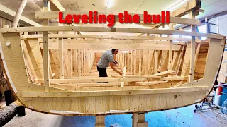 Leveling The Hull & Getting Organized – Ep. 397 RAN Sailing