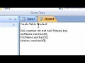 Sql code for beginners in ms access in hindi and english