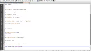 Perl CGI script