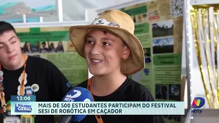 Competição de robótica movimenta mais de 500 estudantes em Caçador