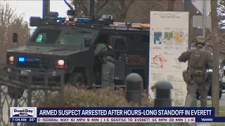 Armed suspect arrested after hours-long standoff in Everett FOX 13 Seattle