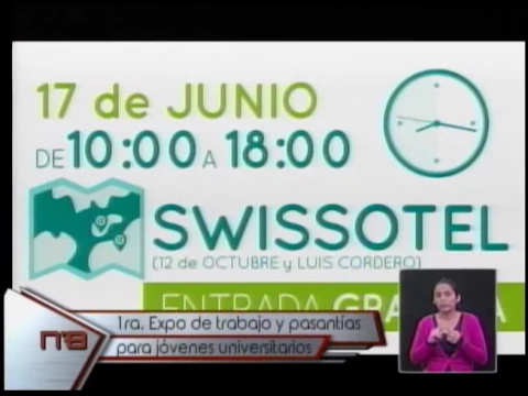 1ra. Expo de trabajo y pasantías para jóvenes universitarios