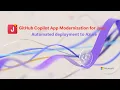 Automating Azure Deployment for Java Apps GitHub Copilot for Azure Setup
