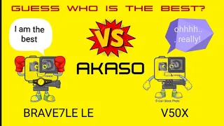 Download AKASO BRAVE7LE versus AKASO V50X | COMPARISON PERFORMANCE MP3