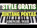 Lagu STYLE GRATIS BINTANG PENTAS SET TRIAZ KORG PA 600 TANPA PASWORD