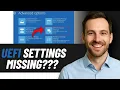 How To Fix UEFI Firmware Settings Missing on Windows QUICK FIX