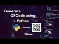 generate QRCode using python