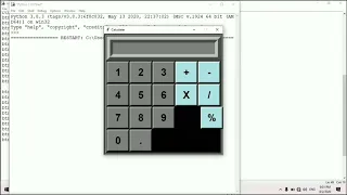 Calculator with GUI Using Python Tkinter CodeWithCoder