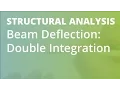 Beam Deflection Example 1 Double Integration Method Structural Analysis