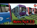 Lagu Metro Pack 3.2 Minecraft - Moscow Train Overview: Yezh, Rusich, Moscow-2017, Moscow-2020, Yauza, ...