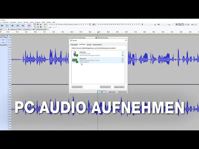 Download MP3 Computer Audio direkt aufnehmen I TUTORIAL