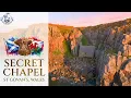 St Govan s Chapel at Sunrise DJI Mavic 3 Cinematic Drone Film 4K