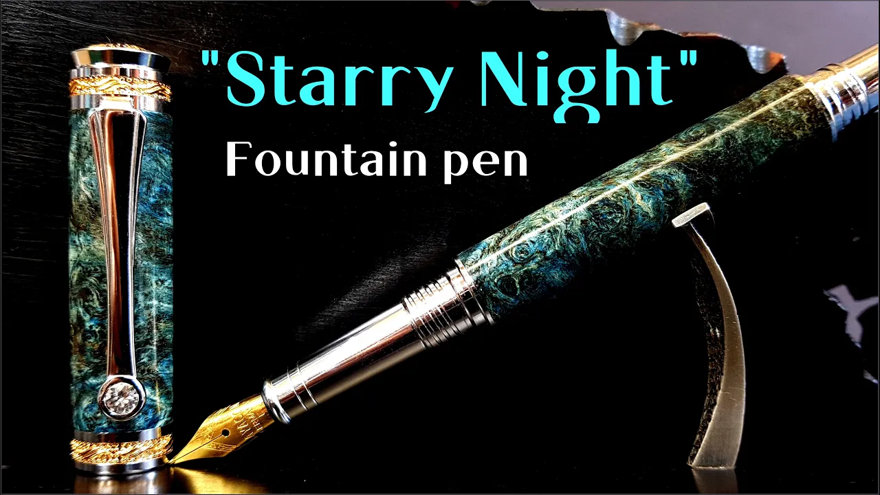 Gogh's "Starry Night" Fountain Pen / 고흐의 "별이 빛나는 밤" 만년필