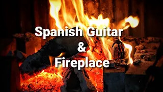Spanish Guitar Sensual Romantic Relaxing Music Crackling Fireplace Relaxing Guitar Music 