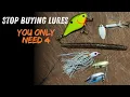 Lagu Stop Buying Lures – You Only Need These 4
