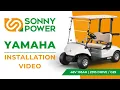Yamaha Sonny Power Lithium Battery Installation - 48V 105Ah Upgrade Kit