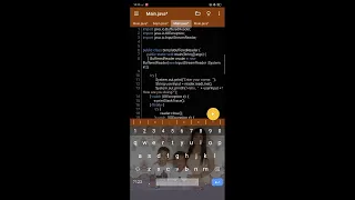 Example of Simple BufferedReader Program Using Jvdroid Application