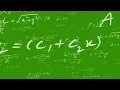 Math Formulas Green Screen - Stock Free To Use 4K