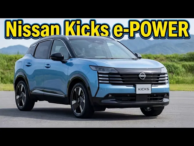 2026 Nissan Kicks e-POWER Debuts: EV Driving Feel Without the Plug