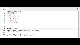 Safely accessing dictionary values in Python with the get method
