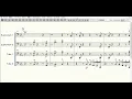 真夏の夜の夢/松任谷由実　ユーフォニアム＆チューバ４重奏