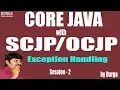 Core Java with Exception Handling Part-2 Default Exception Handling
