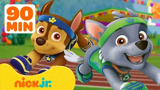 دوريات المخلاب أفضل إنقاذات رياضية من باو باترول نيكلوديون Nick Jr Arabia 