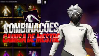 CAMISA DE MESTRE T53 • MELHORES COMBINAÇÕES DE ROUPAS NO FREE FIRE