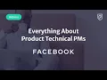 Webinar Everything About Product Technical PMs by Facebook Product Leader Deepthi Rao
