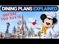 I Calculated Every Disney Dining Plan Option - Here s What I Found