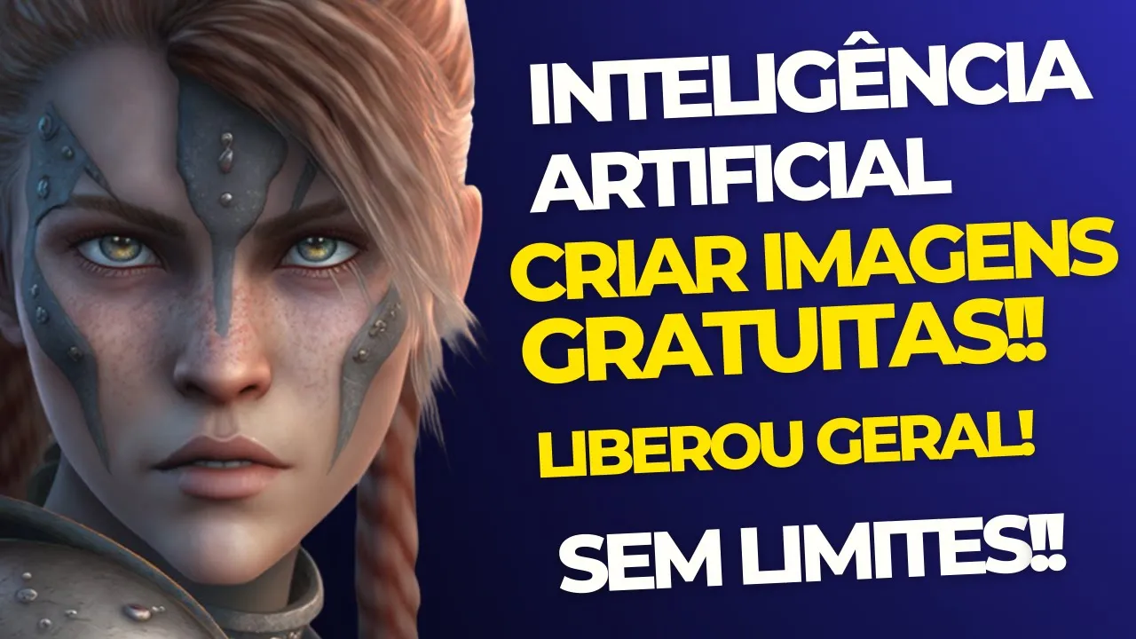 COMO CRIAR IMAGENS COM IA GRATUITA DE MANEIRA ILIMITADA INTELIGÊNCIA ARTIFICIAL INOVADORA