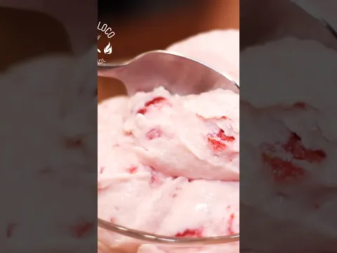 El HELADO de Yogur más CREMOSO y SALUDABLE 😍 ¡Sin máquina y SOLO 3 ING! |En Minutos!
