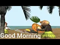 good morning funny gif