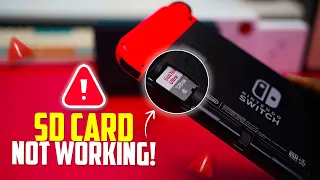 Fix MicroSD Card Not Working in Nintendo Switch SD Card Not Detected Solution