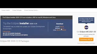 How to Download and Install Eclipse IDE on Windows 10 8 7