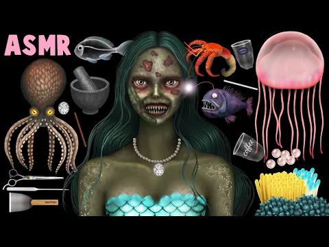 Download MP3 [ASMR | 스톱모션] How to transform a zombie mermaid into a human  | The Little Zombie Mermaid🧜‍♀️