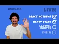 Nono MA Live React Shortcuts with Hotkeys State Local Persistence with rko
