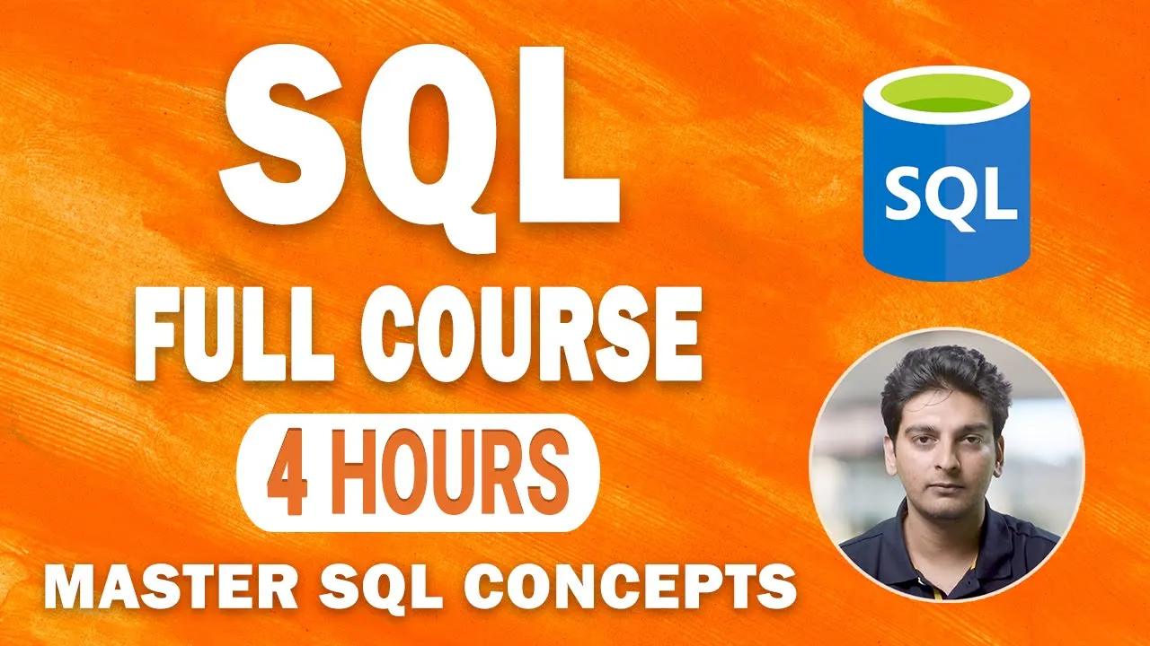 SQL Tutorial For Beginners | SQL Full Course | Learn SQL in 4 Hours | Great Learning