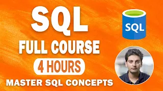 SQL Tutorial For Beginners SQL Full Course Learn SQL in 4 Hours Great Learning